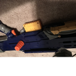 Nerf guns are fun at night