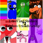 Frosty And Slushes Rainbow Friends Group!