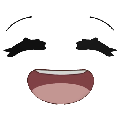 😊 Cute Big Smile Face (3D) 😊 Roblox item
