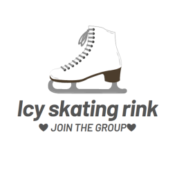 Icy skating rink