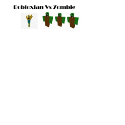 Roboxian Vs Zombie