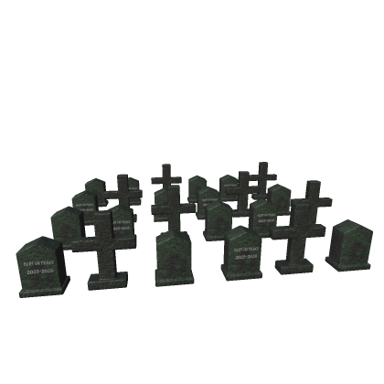 Realistic Graveyard Full Set - Pack