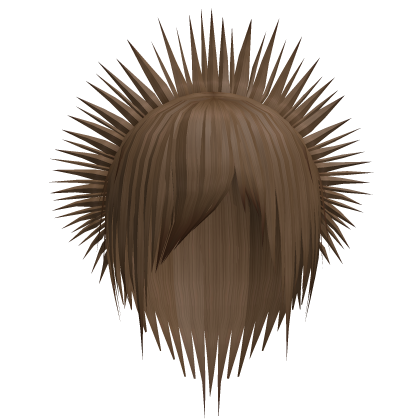 ⚡︎ hazel brown emo niche punk peacock spikes 17. 