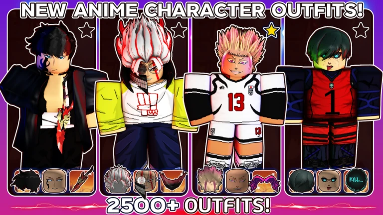 ANIME OUTFITS DESIGN [2500+]