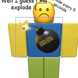 explode every five seconds