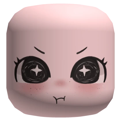 Grumpy Puffed Cheek Pout Roblox item thumbnail