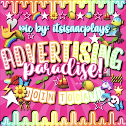 - Advertising Paradise - Roblox group icon