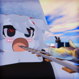 [🎄] Fish Ride Into Catgirl