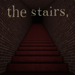 the stairs.