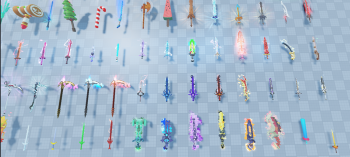 [ 380 ] Sword Weapons Pack | Trails Effects | RPG preview 4