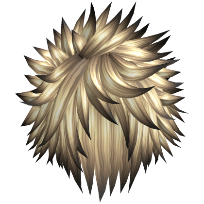 Blonde Flowy Spiky Emo Boy Hair Roblox item