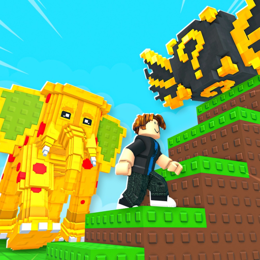 Jump To Steal Lucky Blocks