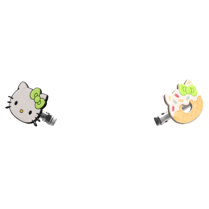 𝓓 | hk donut hairclip green