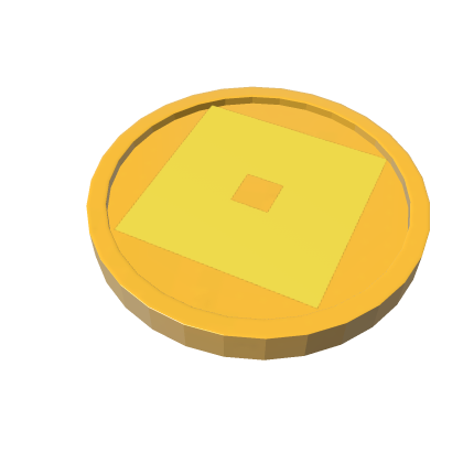 Roblox Coin Model Gold Collectible Coins Glass