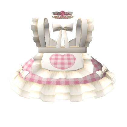 🎅❤3.0 Christmas Baker's Pink Apron