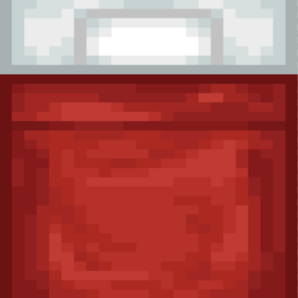 Red Bed Top From Minecraft Roblox decal
