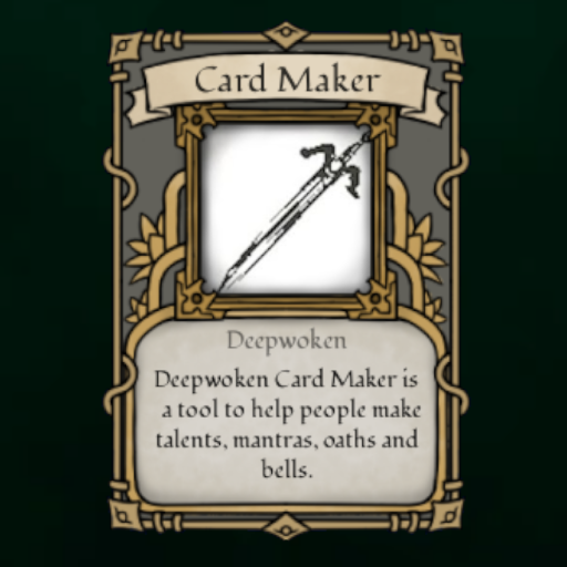 [Custom Cards] Deepwoken Card Maker
