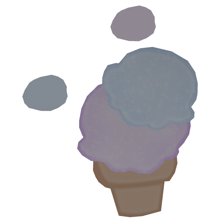 ‿ ♡ ice cream confetti pup