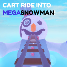 Cart + Car Ride into MegaSnowman!