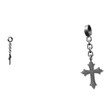 Silver Cross Earrings