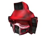 Red Combat Helmet
