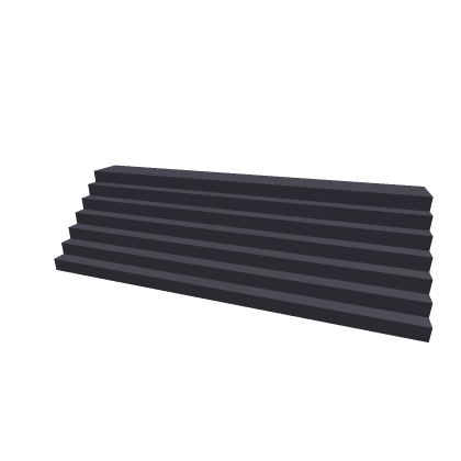 Simi-Long Dark Metal Stairs
