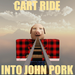 Cart Ride Into John Pork!
