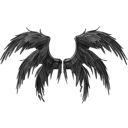 seraphim black angel wings