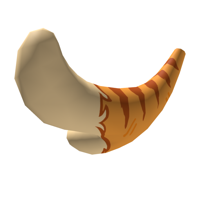 Orange cat tail