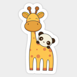 Cute Giraffe Army