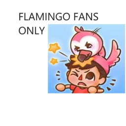 Flamingo Fans Only