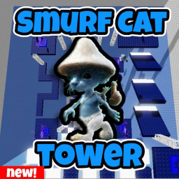 SMURF CAT TOWER! (VERY FUN!)