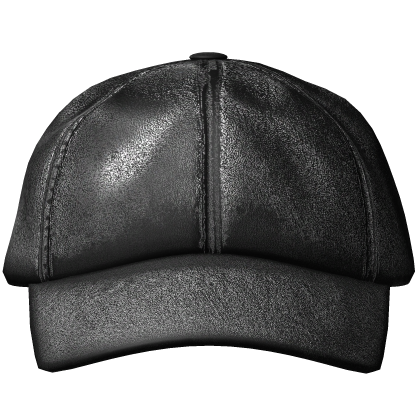 leather 6 panel face cap Roblox item