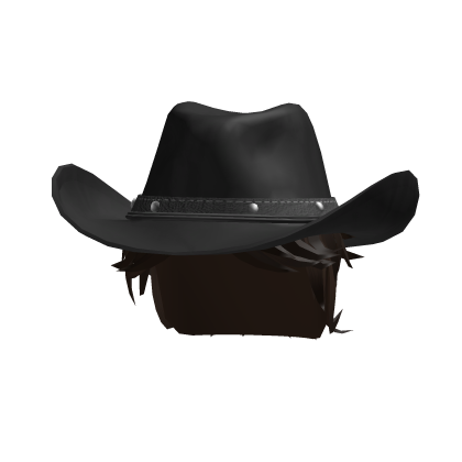 Messy Hair + Cowboy Hat