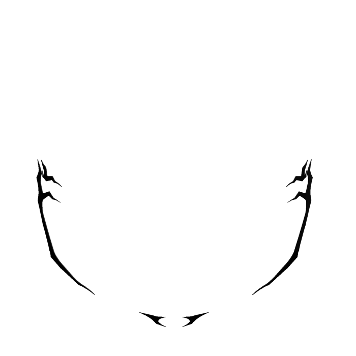 Heian Sukuna Face Tattoo