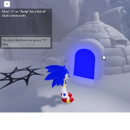 sonic mapa de nieve icon