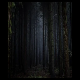 Scary Dark Forest  icon