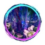 Past the Treeline Roblox badge thumbnail