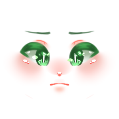 Green eyes Roblox decal