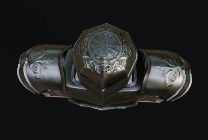 Roblox Medieval Knight Steel Armor Model Set preview 1