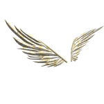 [ 🔥 ] White Gold Marble Wings