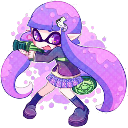 Purple Inkling Roblox decal