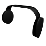 Black Roblox Headphones
