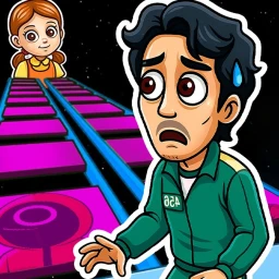 Squid Game Glass Bridge! icon