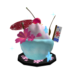 Large Cherry Blossom Flavored Shaved Ice