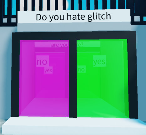I hate glitch 2 {COOL UPDATE}also thank you glitch screenshot 3