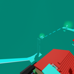 Cyan Tower (with checkpoints)