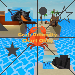 Crabs Difficulty Chart Obby (beach themed)
