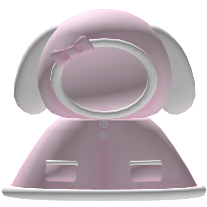 Bufanda con capucha de conejo rosa GRATIS - Roblox