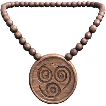 Aang Airbender Avatar Wooden Pendant 1.0